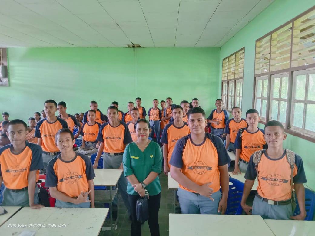 Kegiatan Penyuluhan dan Bimbingan Rohani di SMK Siwa Lima St. Yoseph Langgur