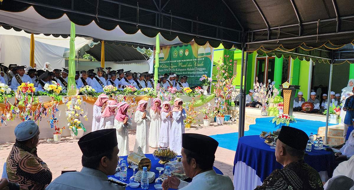 Wisuda Santri TPQ Se Kabupaten Maluku Tenggara