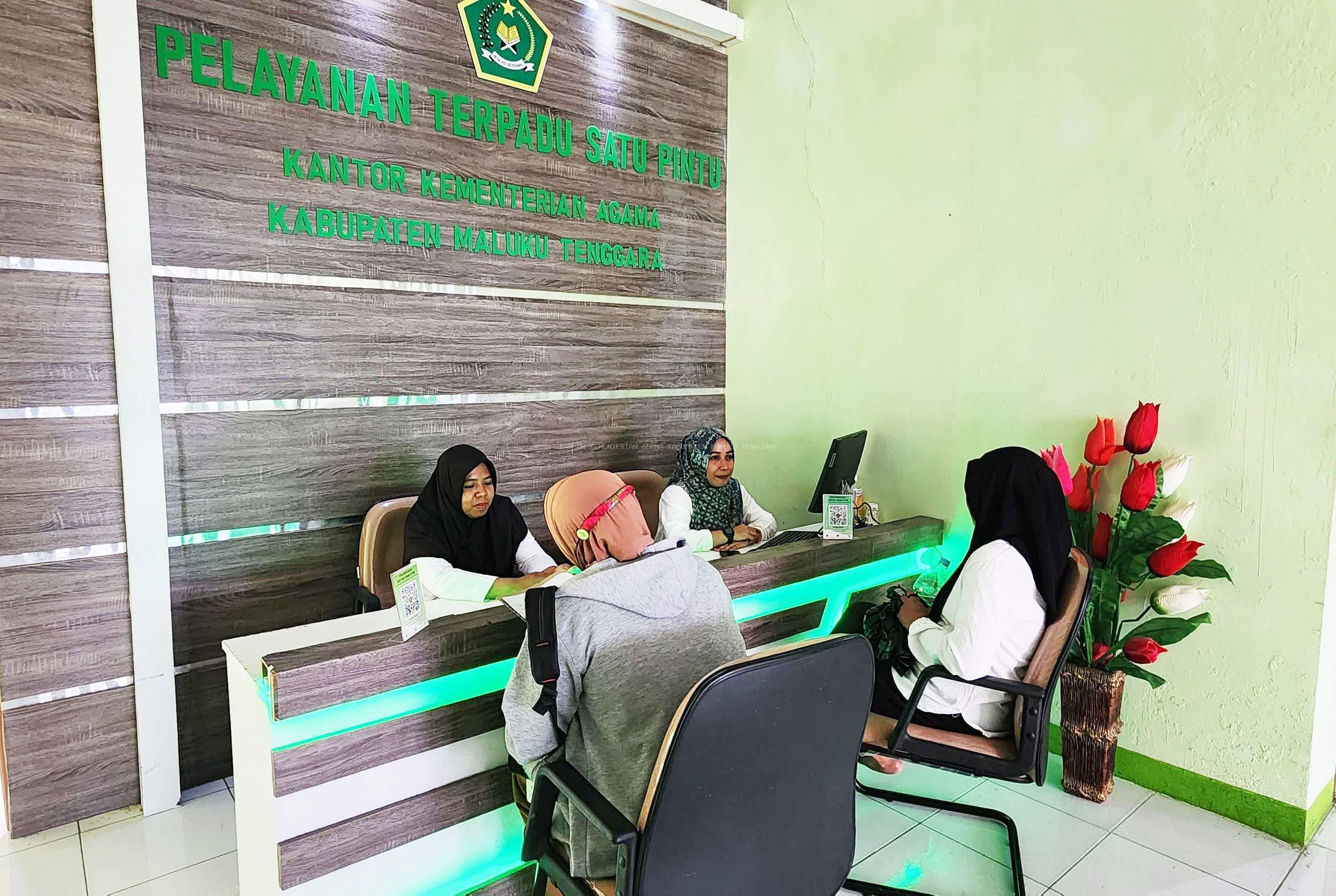 Tingkatkan Layanan Internal dan Eksternal, Kemenag Maluku Tenggara Terapkan Layanan Satu Pintu