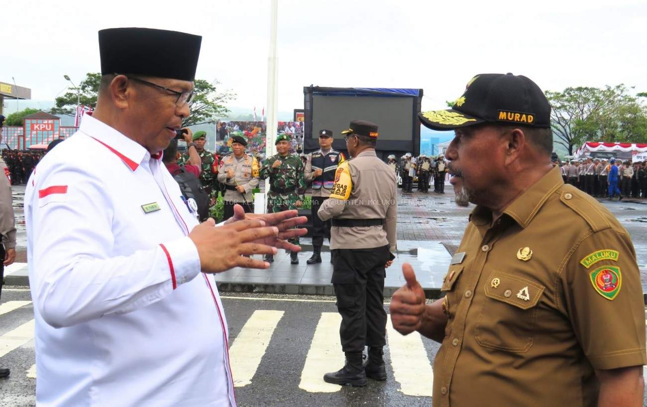 Hadiri Apel Gelar Pasukan, Ka.Kanwil Minta Jajaran Kemenag se-Maluku Jaga Kedamaian dan Sukseskan Pemilu 2024