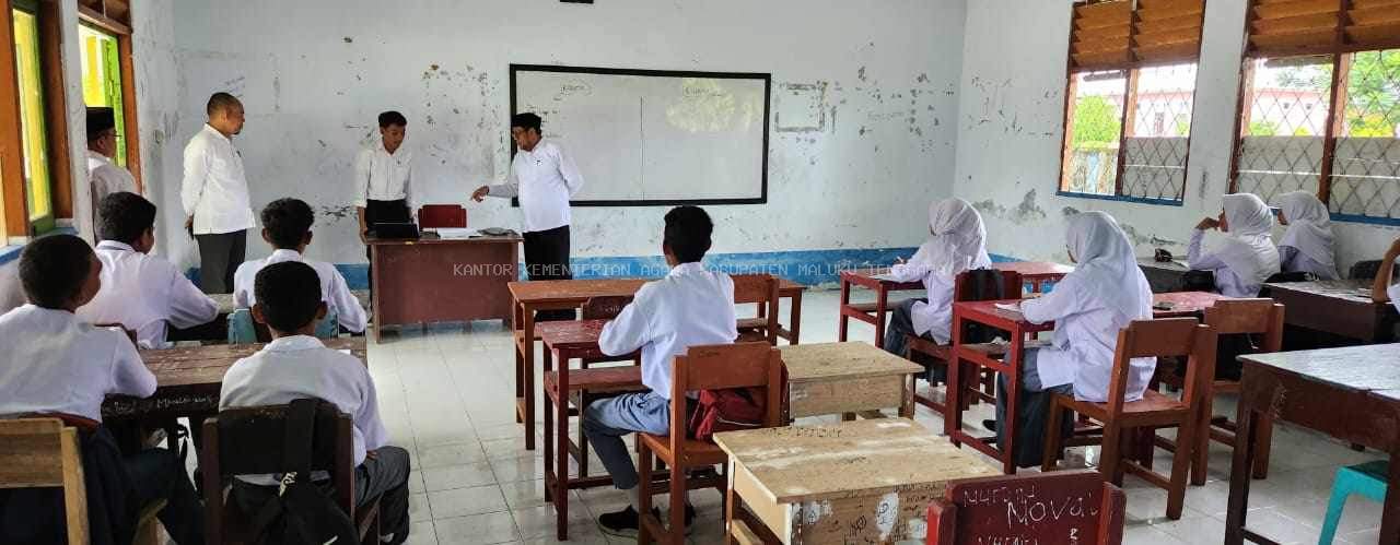 Inspeksi ke MAN Maluku Tenggara, Kakan Kemenag Malra Minta Dewan Guru Maksimalkan Penerapan Kurikulum Merdeka Belajar