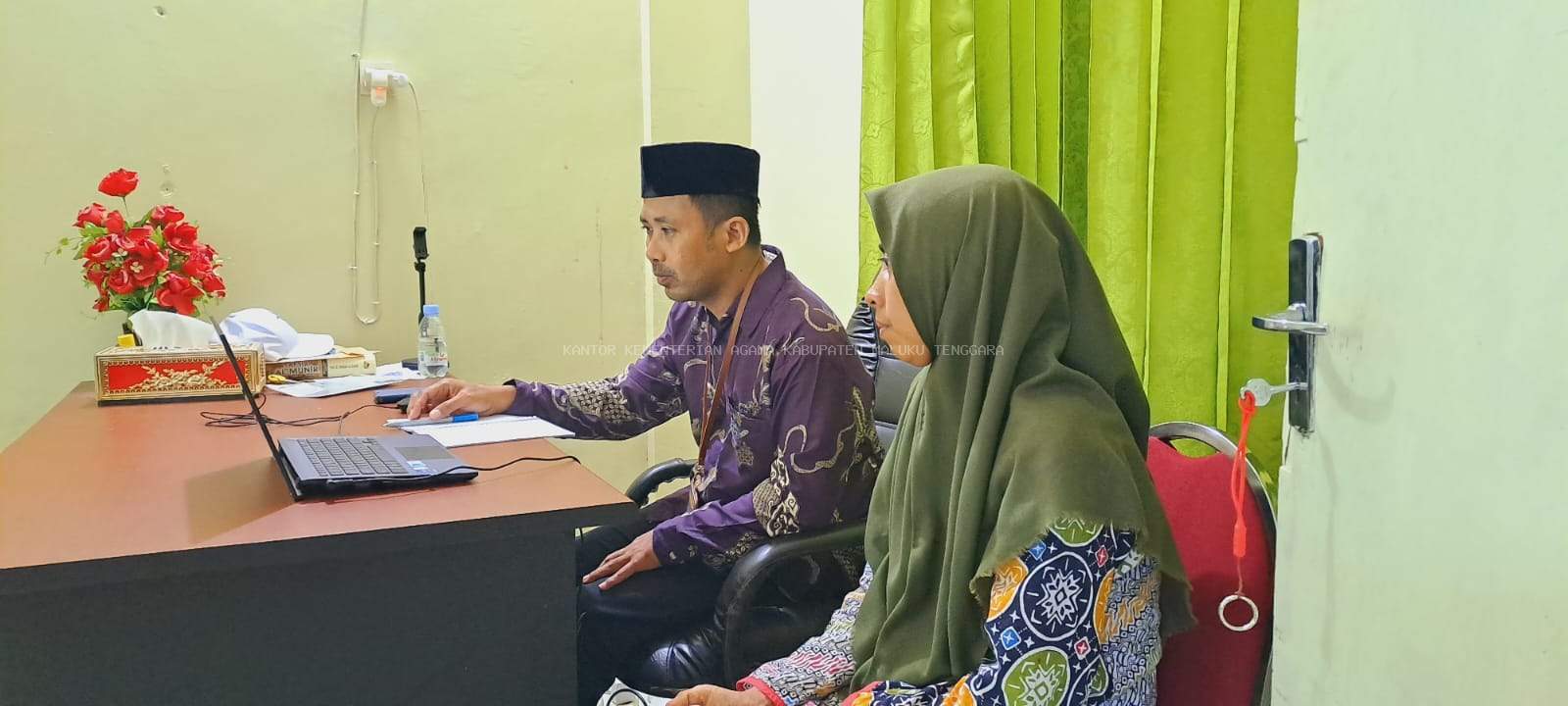 Rapat Virtual Bahas Peningkatan Pelayanan Bimas Islam di Maluku