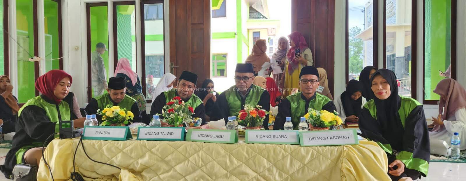 Bimas Islam Malra Gelar STQ, Kakankemenag Ikut Nilai Penampilan Peserta