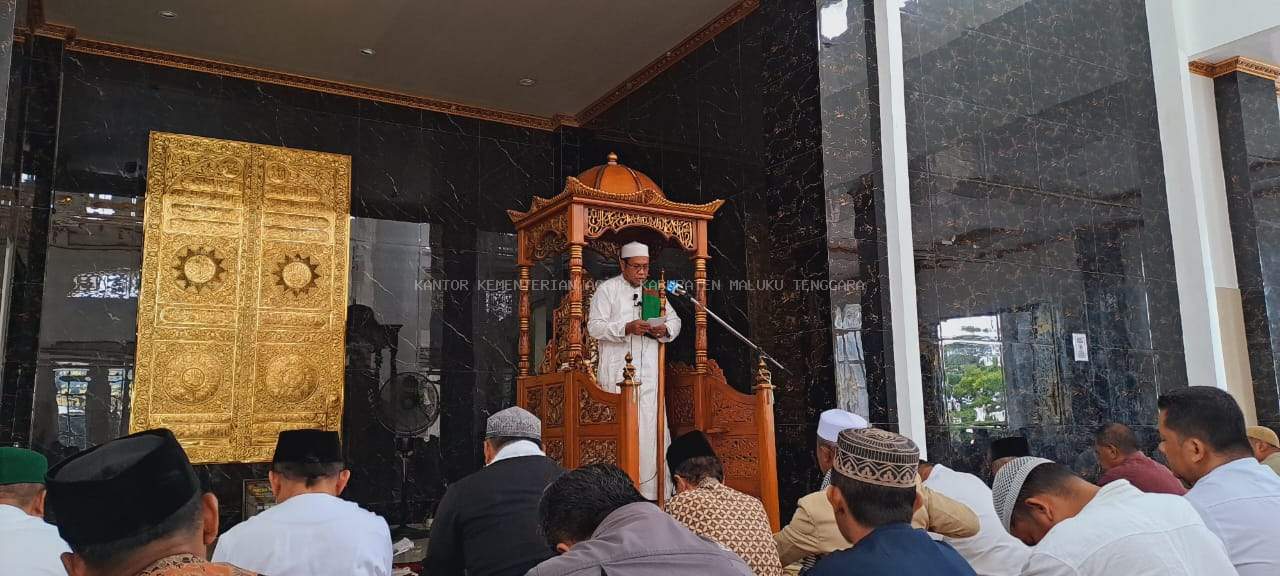 Kakan Kemenag Maluku Tenggara Ajak Umat Islam Jaga Kerukunan Meski Beda Pilihan