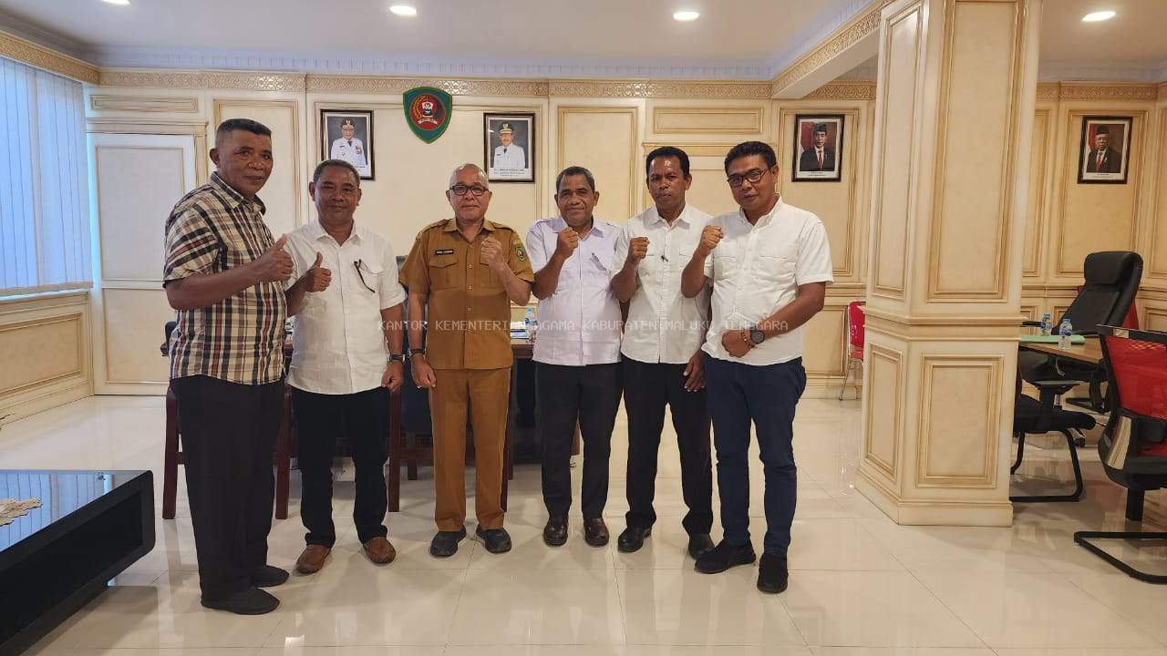 Tempuh Langkah Proaktif, 5 Kepala Madrasah di Maluku Tenggara Temui Kepala Dinas PUPR Provinsi Maluku 