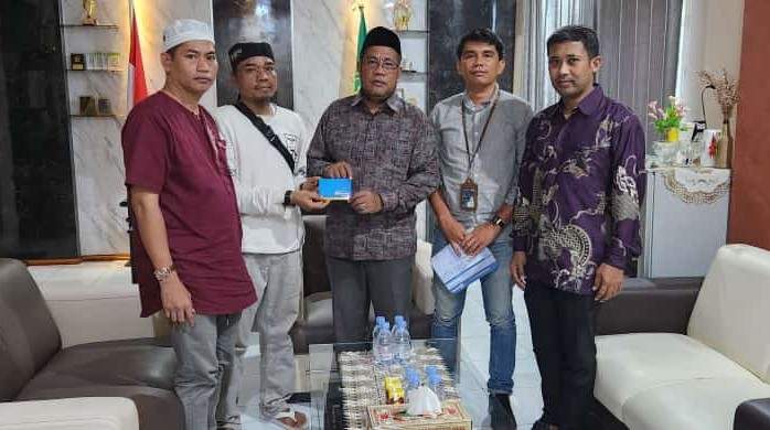 Badan Kemakmuran Masjid Al Falah Perumnas Terima Buku Rekening Bantuan Masjid Ramah Kementerian Agama RI