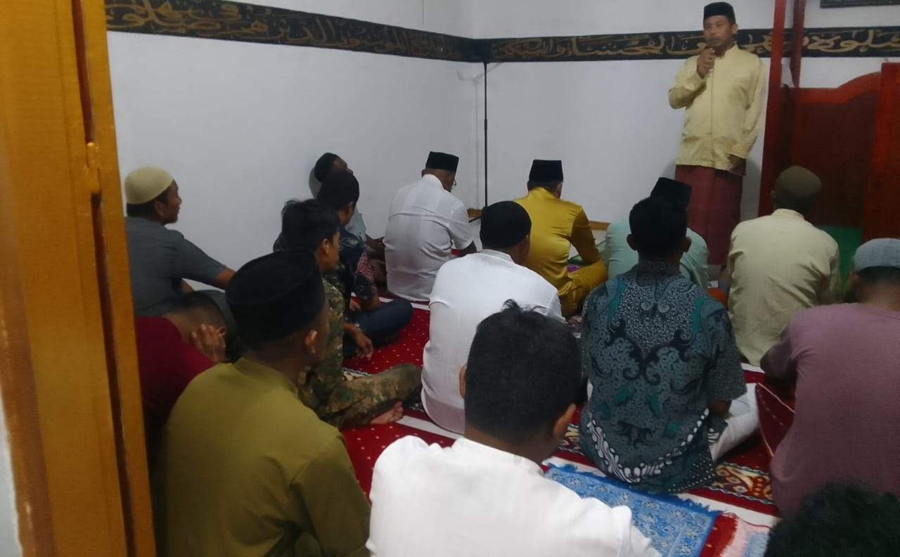 Kepala Seksi Bimas Islam Sampaikan Ceramah Ramadhan di Masjid At Taubah LP Kelas IIB Tual