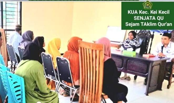 Para Mualaf di Kei Kecil Ikuti Kegiatan SENJATA QU untuk Tingkatkan Pemahaman Al-Qur`an