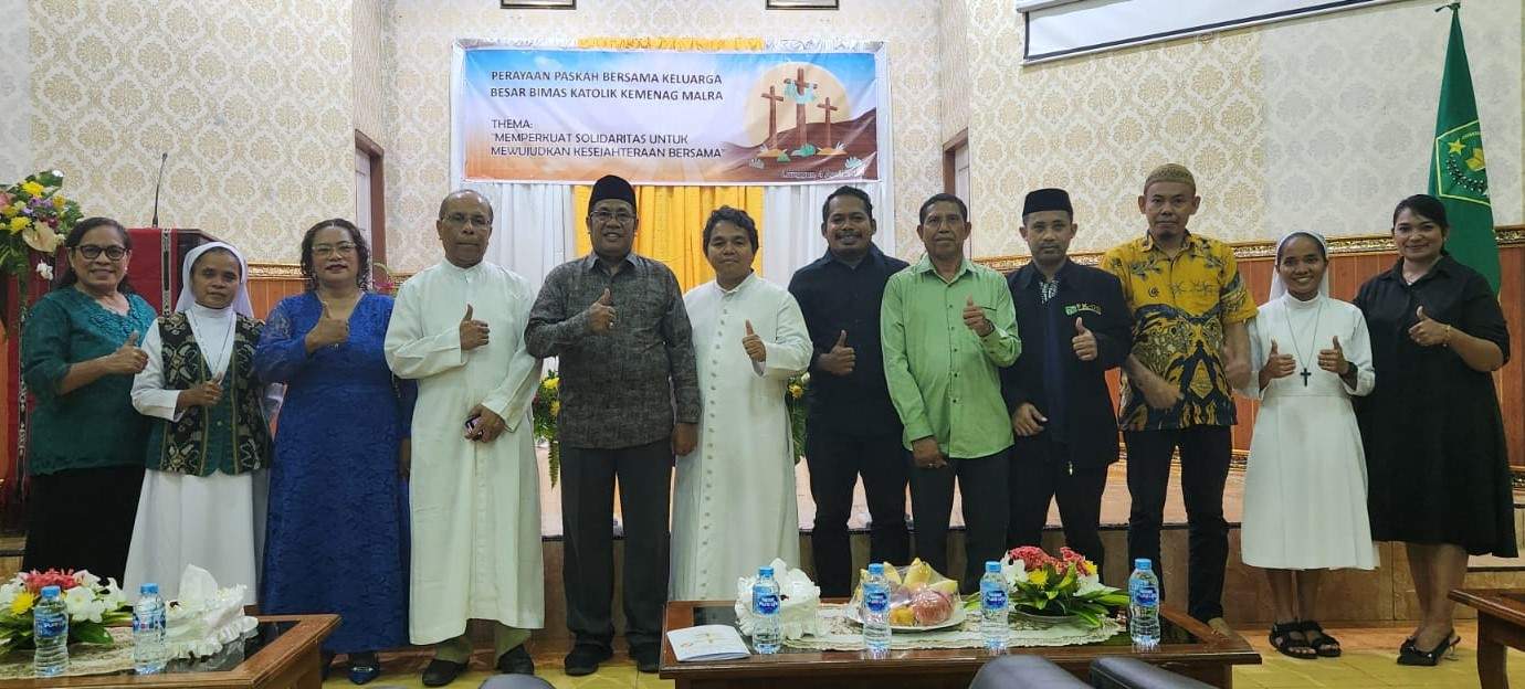 Perayaan Paskah di Kemenag Maluku Tenggara, Memperkuat Solidaritas untuk Kesejahteraan Bersama