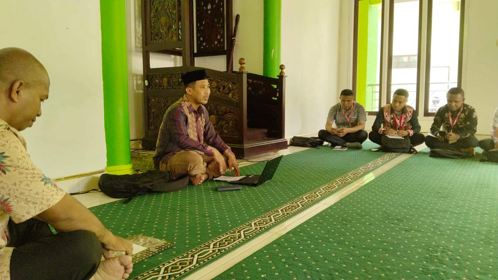 Kepala Seksi Bimais Menjadi Narasumber Pada Pelatihan Moderasi Beragama 