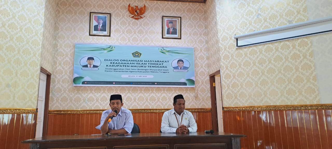 Seksi Bimas Islam Gelar Dialog Organisasi Masyarakat Keagamaan Islam Di Maluku Tenggara