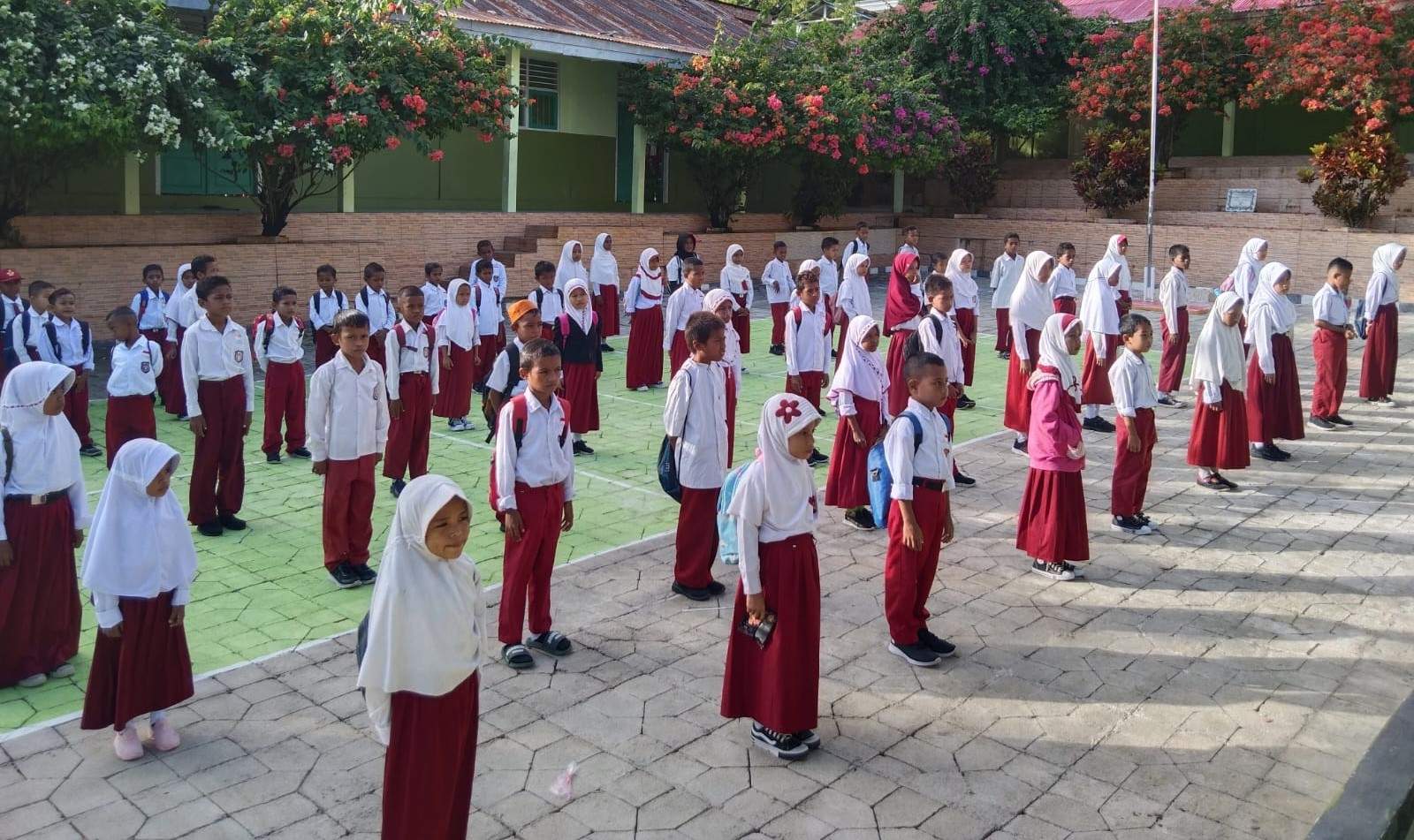 Madrasah Ibtidaiyah Negeri 2 Maluku Tenggara Gelar Asesmen Sumatif Semester II