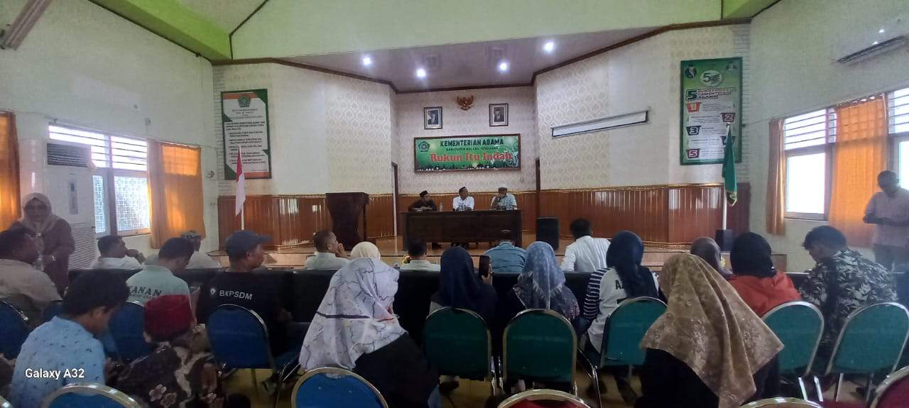 Rapat Kesiapan Kontingen MTQ Malra Untuk Lomba Tingkat Provinsi