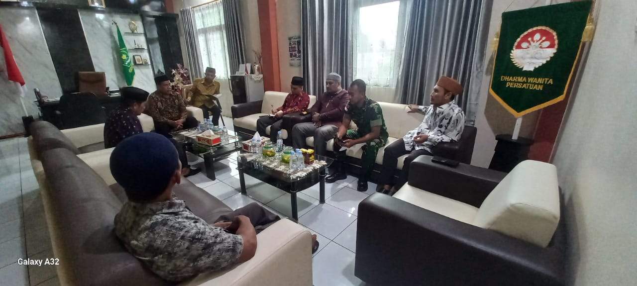 Rapat Koordinasi Kemenag Malra Tetapkan Masjid Agung Rauda sebagai Lokasi Sholat Idul Adha