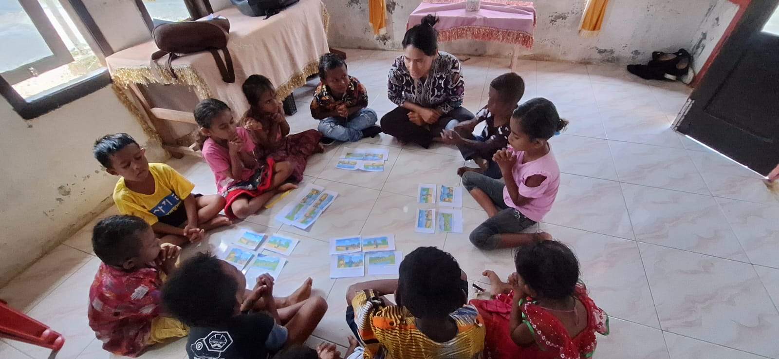 Pembinaan dan Pembentukan Karakter Anak Usia Dini, Penyuluh Agama Kristen Konsisten Melakukan Kegiatan Pembinaan di Perumahan Pantai Perum