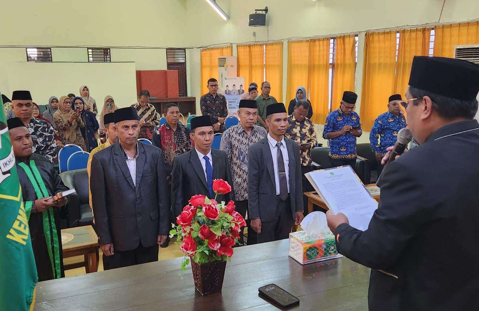 Kakan Kemenag Malra Lantik Kepala KUA Dan Kepala Madrasah