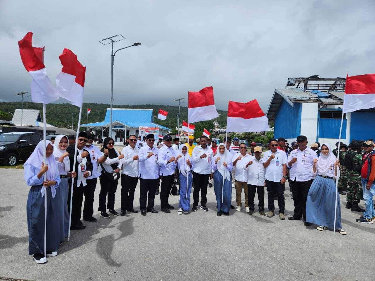 7 Madrasah di Kei Besar Terima Bantuan PC dan Alat Olahraga Dari Kementerian Sosial RI