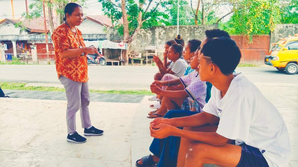 Berdamai Dengan Diri Sendiri Merupakan Ajakan Dari Penyuluh Agama Kristen Bagi Remaja Ohoijang