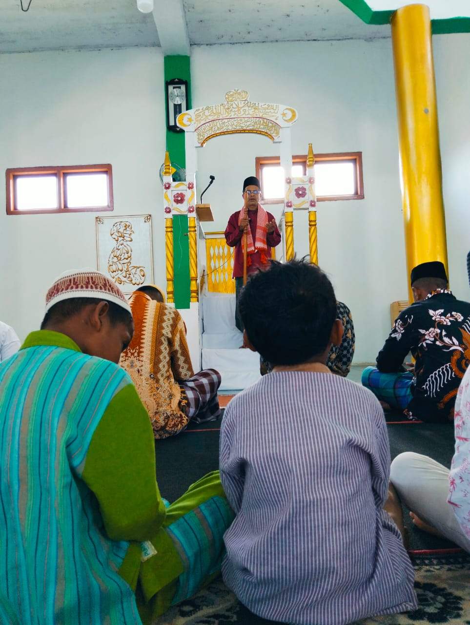 Khutbah Jumat di Danar Sare Penyuluh Agama Islam Arobi Ngabalin Tekankan Pentingnya Nilai Kepahlawanan