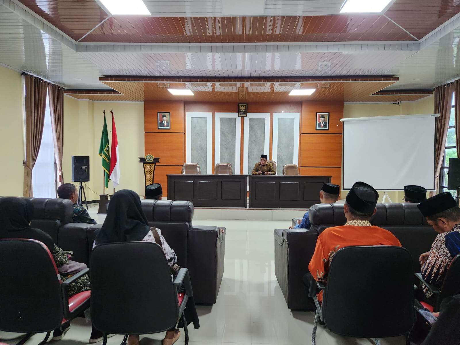 Kakankemenag Pimpin Rapat Persiapan Hadapi Evaluasi Kinerja Triwulan II dan Penyusunan Peta Resiko