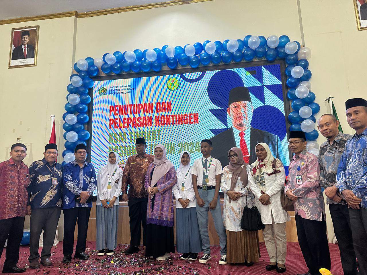 Maluku Tenggara Raih Juara 2 Umum dalam Kompetisi Sains Madrasah Tingkat Provinsi Maluku, MAN 1 Malra Sabet 4 Medali