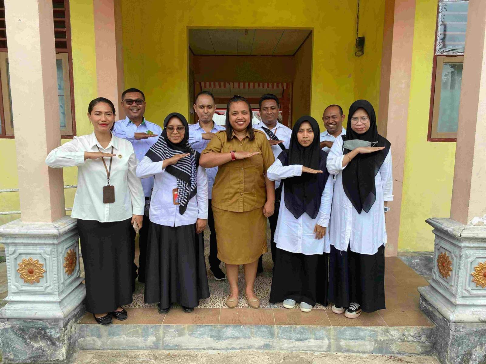 Penyuluh Agama Kantor Kementerian Agama Kabupaten Maluku Tenggara  Turut Kontribusi Dukung Program Gerakan Sekolah Sehat (GSS) di SMP Negeri Unggulan