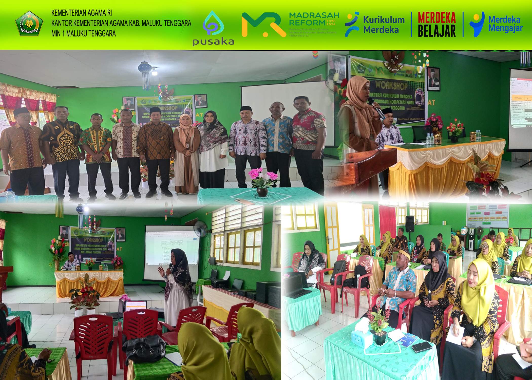 MIN 1 Maluku Tenggara laksanakan Workshop Implementasi Kurikulum Merdeka bagi Guru