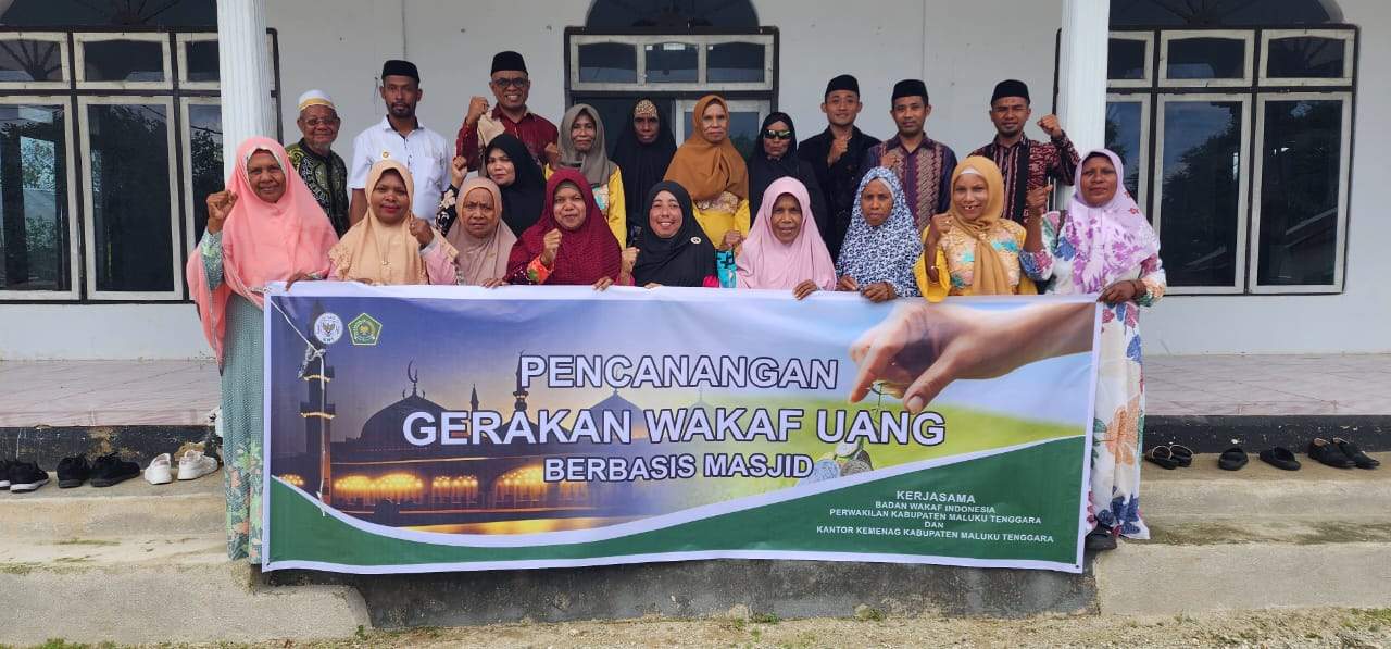 Kemenag Maluku Tenggara Gandeng BWI dan BKM Sosialisasikan Gerakan Wakaf Uang Berbasis Masjid