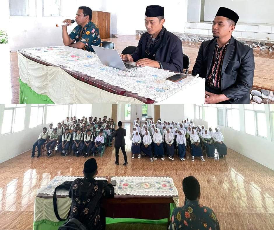 KUA Kec.Kei Kecil Timur Gelar Bimbingan Remaja Usia Sekolah ( BRUS ) di MTsN 2 Maluku Tenggara