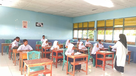 Gelar Supervisi di Kelas, Kepala MTs Negeri 2 Maluku Tenggara: Alhamdulillah, Sudah Sesuai RPP